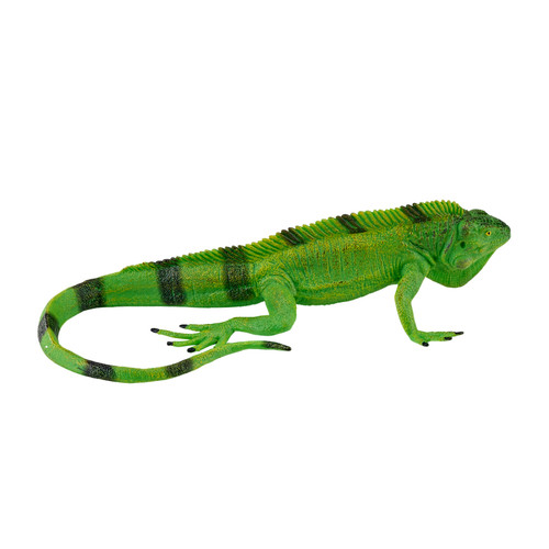 Iguana figurine vibrantly - iguana,