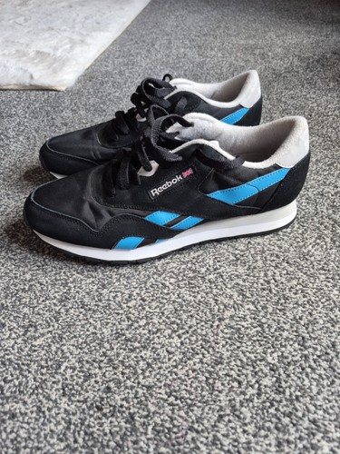 Reebok classic black suede - reebok,