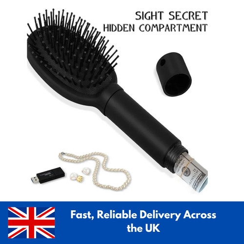 Hair brush secret stash - stash, hidden