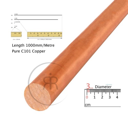 3mm 4mm 5mm - , copper
