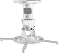 Projector Ceiling Mount - Universal Ceiling Bracket - 360 Degree Tilt & Swivel