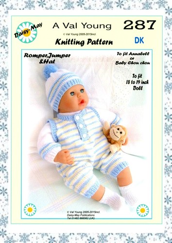 Dolls knitting pattern - dolls, 287
