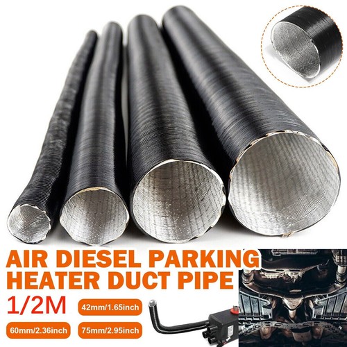75mm heater duct - 1-2m,