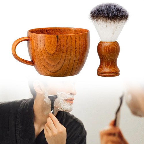 Shaving brush set portable - shaving,