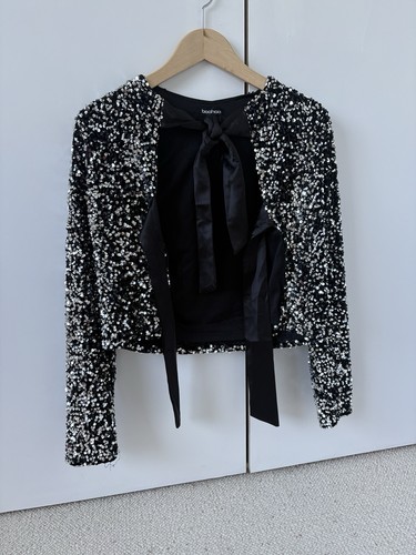 Boohoo sequin jacket 6 - jacket,