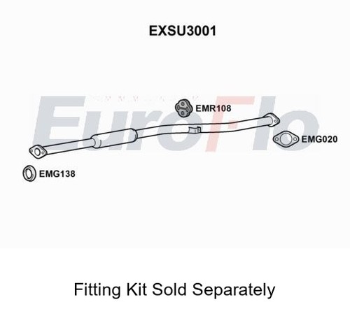 Rear muffler silencer - rear,