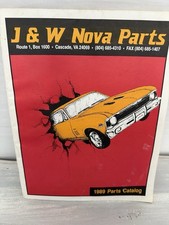 J & W Chevy Nova Parts Catalog