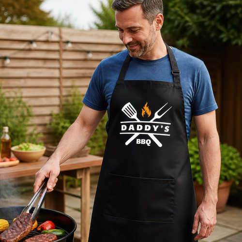 Personalised bbq apron - personalised,