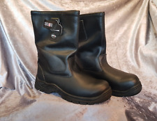 Black RIGGER Safety Boots WARRIOR Size UK 11 New
