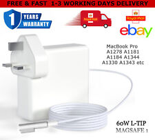 60W L-TIP AC Adapter Charger For Apple Macbook Pro13”2009-2012 A1184 A1278 A1344