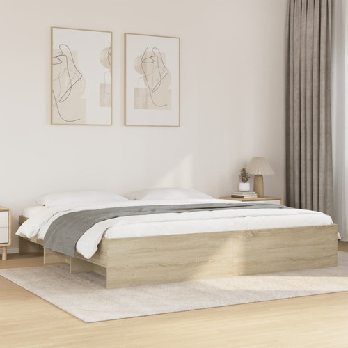 Bed frame sonoma oak - sonoma,