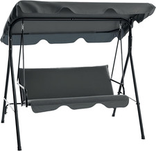 3 Seater Canopy Swing Chair