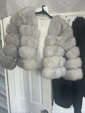 Fox Fur Women's Coat Real Fur