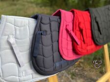 MINI SHETLAND/SHETLAND SADDLE PAD RED PINK WHITE BLACK NAVY PURPLE *FREE POSTAGE