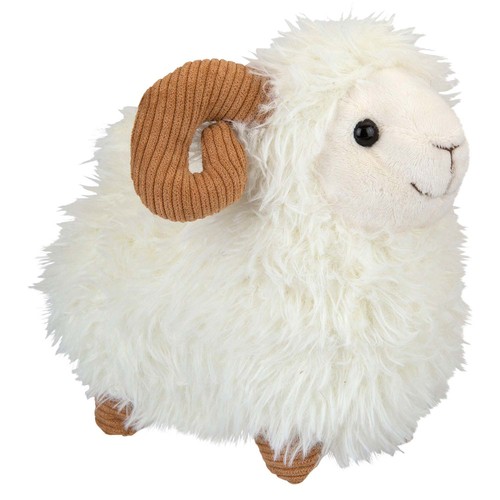 Sheep with horns soft - with, toy