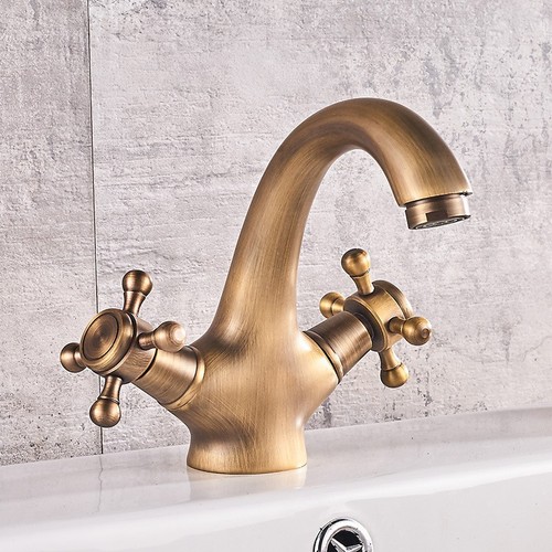Antique brass dual handles - antique,