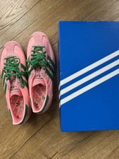 Adidas Originals SL 72 OG Pink Green trainers size UK 8 unisex adults 