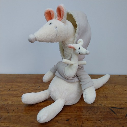 Happy horse kangaroo and baby - happy,