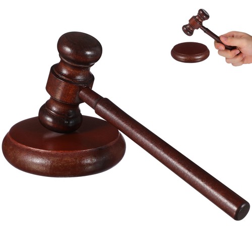 Wooden judge gavel - wooden,