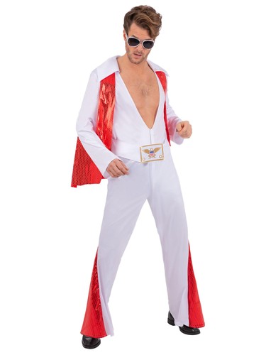 Smiffys elvis presley white - smiffys,