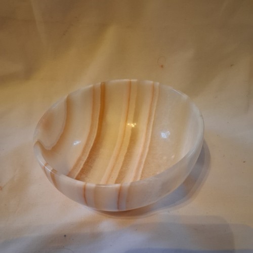 Vintage hand carved onyx - hand,