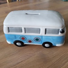  VW Camper Van Ceramic Money