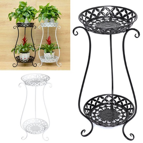 Wrought iron plant - wrought, stand