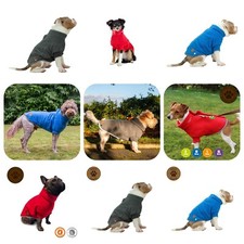 Dog Fleece Jacket with Legs | Ancol Muddy Paws Polar Fleece Warm Jumper Coat New