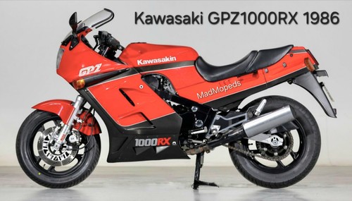 Kawasaki gpz1000 gpz1000rx - kawasaki,