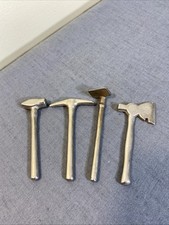 Vintage Miniature Tools Metal 3" Ax  Pick Hoe Maul Fairy Zen Garden Dollhouse