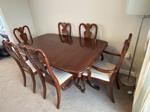 American drew mahogany dining - drew,
