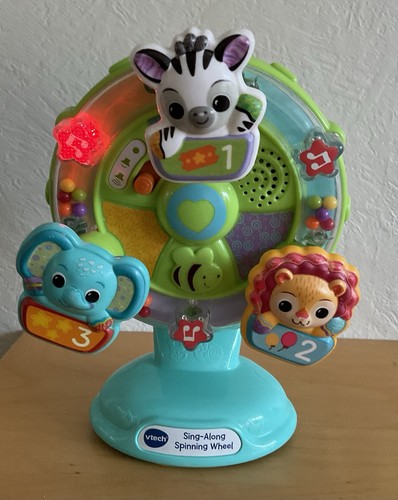 Vtech sing along spinning - sing-along,