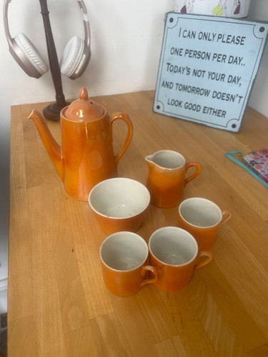 Empire ware orange lustre - empire,