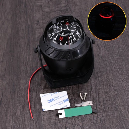1pcs compass red led light - 1pcs, sea