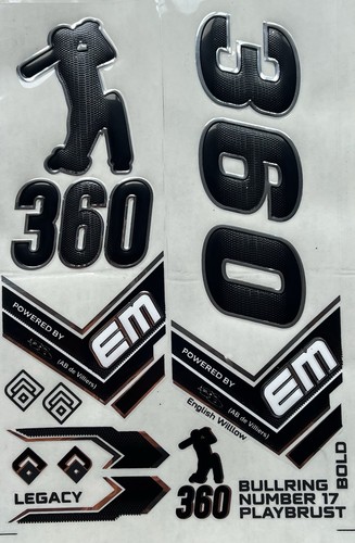 Cricket bat stickers 360 - cricket,