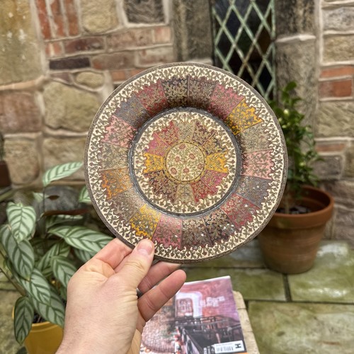 Vintage copper trinket tray - vintage,