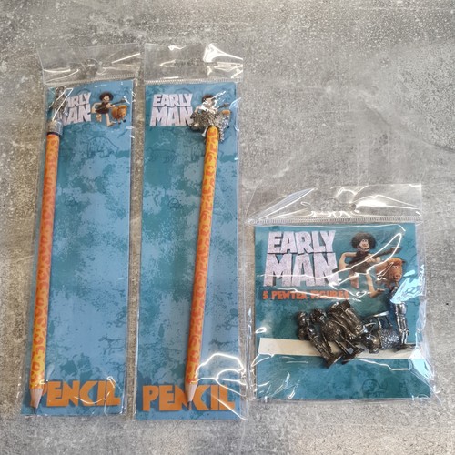 Aardman early man pencils - early,
