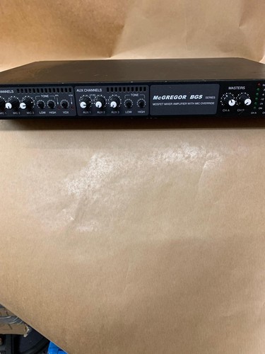 Mcgregor bgs mixer amp - bgs,