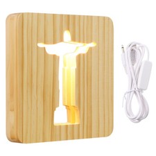 Jesus Cross 3D LED Acrylic