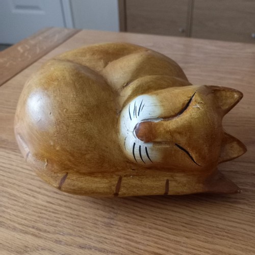 Large vintage hand carved - vintage,