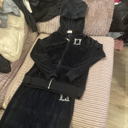 Girls lipsy tracksuit - lipsy, black