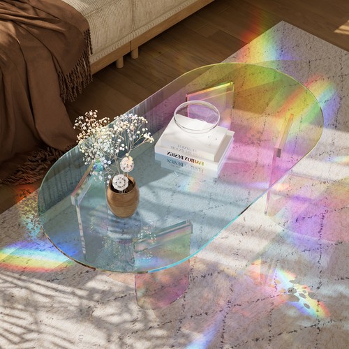 Acrylic coffee table - acrylic,