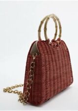 ZARA BAMBOO RATTAN WICKER RED