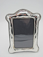 ART NOUVEAU STYLE STERLING SILVER PHOTO FRAME. HALLMARKED 1987 P J PANTON.