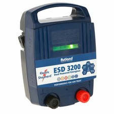 RUTLAND ELECTRIC FENCE ENERGISER ESD3200 Electric Fence Unit Replaces ESB275