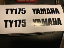 YAMAHA TY 175 TRIALS DECALS