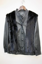 Men's Vintage Black Leather