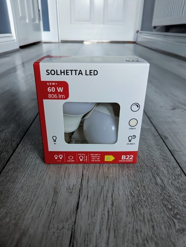 Ikea solhetta e27 - e27, led