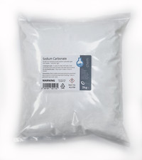 Sodium Carbonate Fine Powder - Soda Ash Light - 100g to 25kg