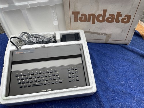 Vintage tandata td1400 prestel - tandata,